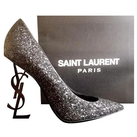 yves saint laurent sparkly high heels|yves Saint Laurent heels price.